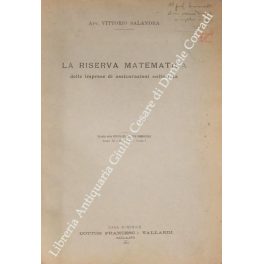 La riserva matematica La riserva matematica
