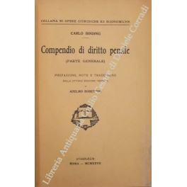 Compendio di diritto penale