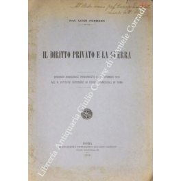 Il diritto privato e la guerra