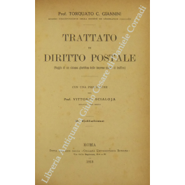 Trattato di diritto postale Trattato di diritto postale