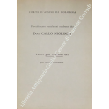 Procedimento penale nei confronti del Dott. Carlo Nigrisoli