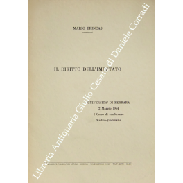 Il diritto dell'imputato Il diritto dell'imputato