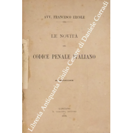 Le novità del codice penale