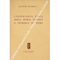 L'esperienza etica della storia politica e giuridica di Roma