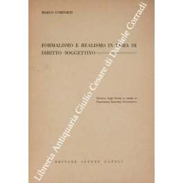 Formalismo e realismo in tema di diritto soggettivo