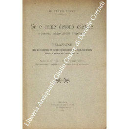 Se e come devono esistere o possono essere aboliti i brefotrofi Se e come devono esistere o possono essere aboliti i brefotrofi