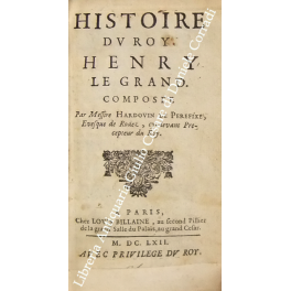 Histoire du roy Henry le Grand