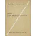 Appunti di teoria generale del processo