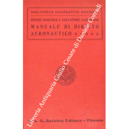 Manuale di diritto aeronautico