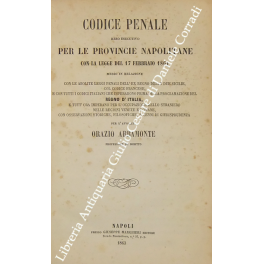Codice penale reso esecutivo per le provincie napolitane Codice penale reso esecutivo per le provincie napolitane