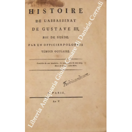 Histoire de l'assassinat de Gustave III