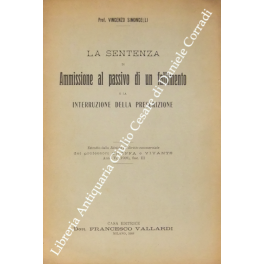La sentenza di Ammissione al passivo di un fallimento La sentenza di Ammissione al passivo di un fallimento