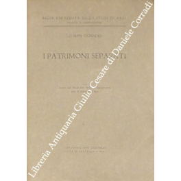 I patrimoni separati