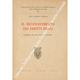 Il riconoscimento dei diritti reali