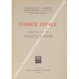 Codice civile. Libro del lavoro Codice civile. Libro del lavoro