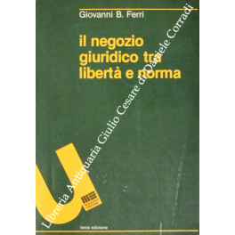 Il negozio giuridico tra libertà e norma