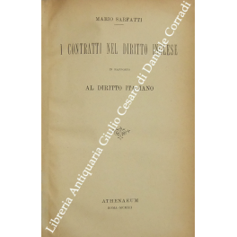 La nozione del torto nella dottrina e nella giurisprudenza inglese.