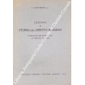 Lezioni di storia del diritto romano