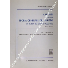 Appunti per una teoria generale del diritto Appunti per una teoria generale del diritto