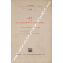 Atti del IX Convegno Nazionale