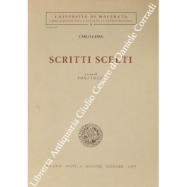 Scritti scelti