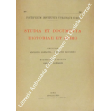 Studia et documenta historiae et iuris