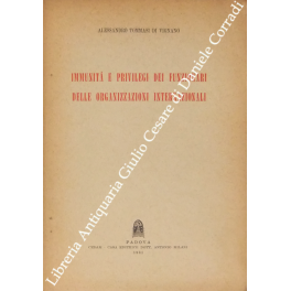 Immunità e privilegi dei funzionari delle organizzazioni internazionali