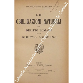 Le obbligazioni naturali