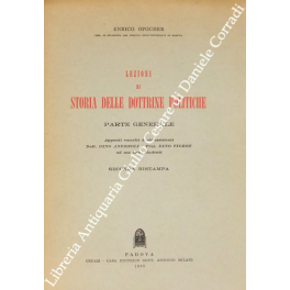 Lezioni di storia delle dottrine politiche Lezioni di storia delle dottrine politiche