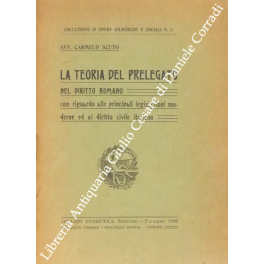 La teoria del prelegato nel diritto romano