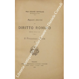 Appunti didattici di Diritto Romano