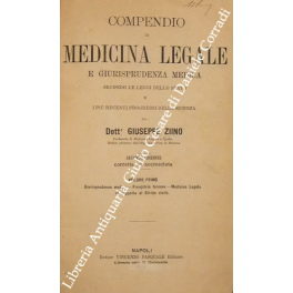 Compendio di medicina legale e giurisprudenza medi