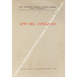 Atti del congresso Atti del congresso