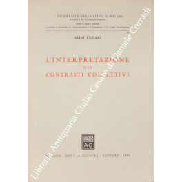 L'interpretazione dei contratti collettivi