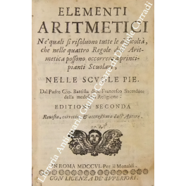 Elementi aritmetici Elementi aritmetici