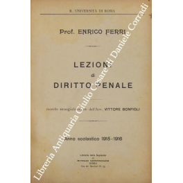 Lezioni di diritto penale