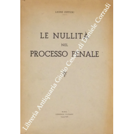 Le nullità nel processo penale