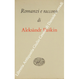 Romanzi e racconti Romanzi e racconti