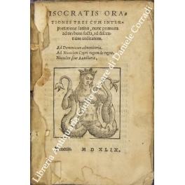 Isocratis Orationes tres cum interpretatione latina Isocratis Orationes tres cum interpretatione latina