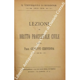 Lezioni di diritto processuale civile Lezioni di diritto processuale civile