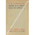 Sistema di un diritto civile dei comitati