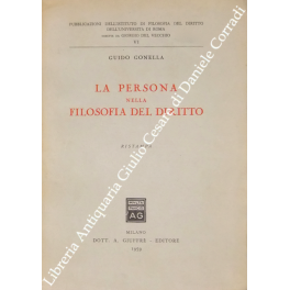 La persona nella filosofia del diritto