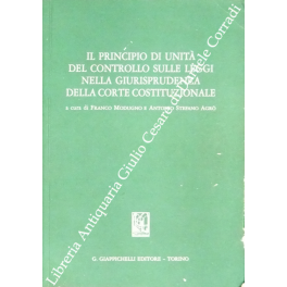 Il principio di unità del controllo sulle leggi