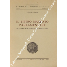 Il libero mandato parlamentare