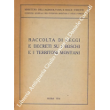 Raccolta di leggi e decreti su i boschi e i territori montani