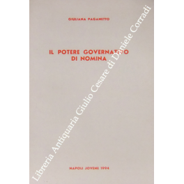 Il potere governativo di nomina