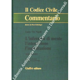 L'infermit&agrave; di mente l'interdizione l'inabilitazione. Artt. 414-432
