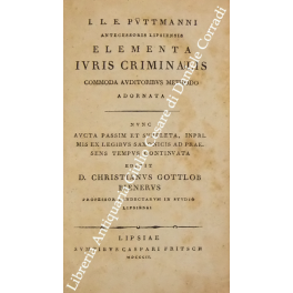 Elementa iuris criminalis Elementa iuris criminalis