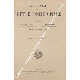 Annali di diritto e procedura penale