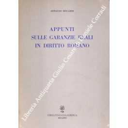 Appunti sulle garanzie reali in diritto romano